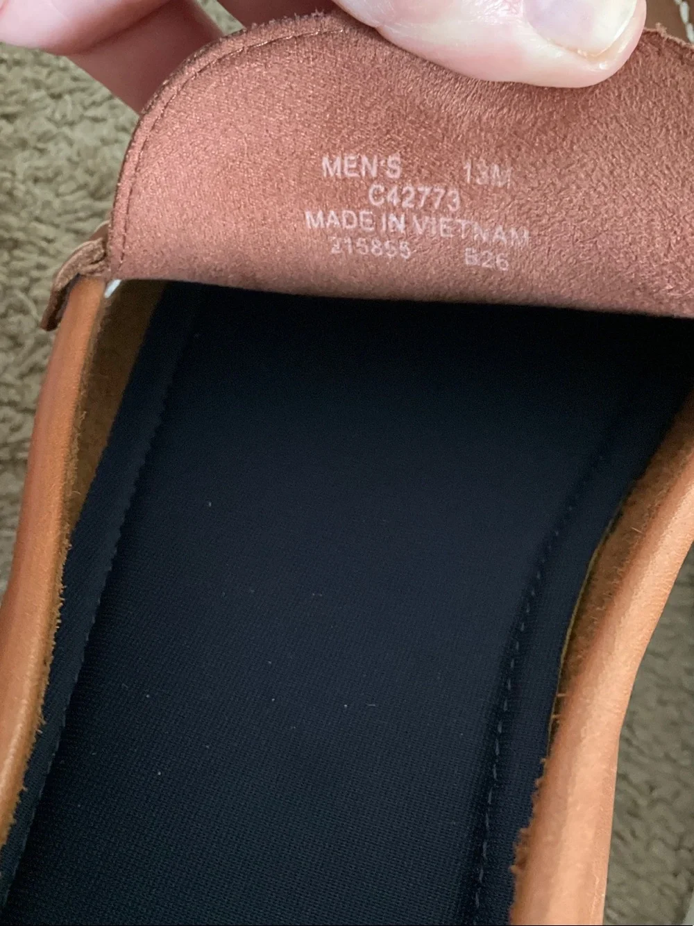 Cole Haan Brown Leather Penny Slip-On Loafer